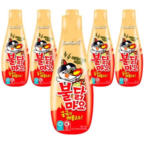  삼양식품 불닭마요 소스 200g [6개]