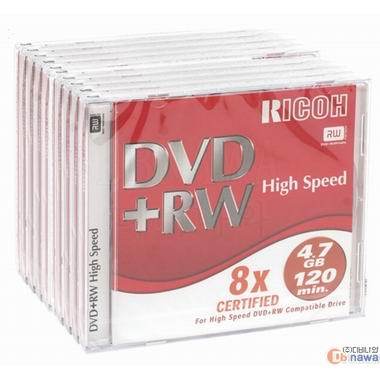 RICOH DVD+RW 4.7GB 8x 쥬얼 10장_이미지
