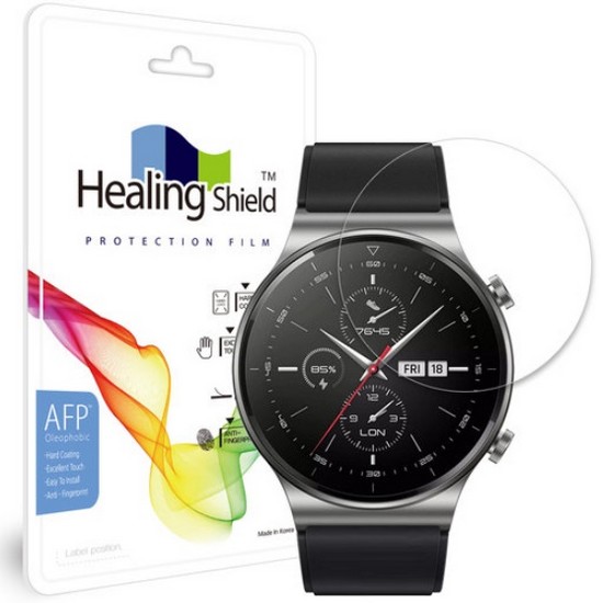 화웨이 워치 GT2 프로 올레포빅 고광택 액정필름 2매