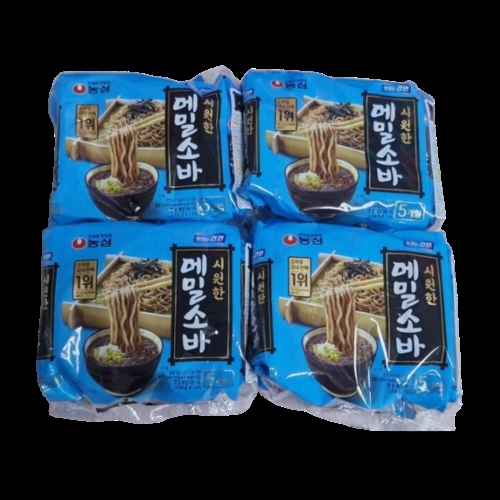 농심 시원한 메밀소바 127g (20개)_이미지