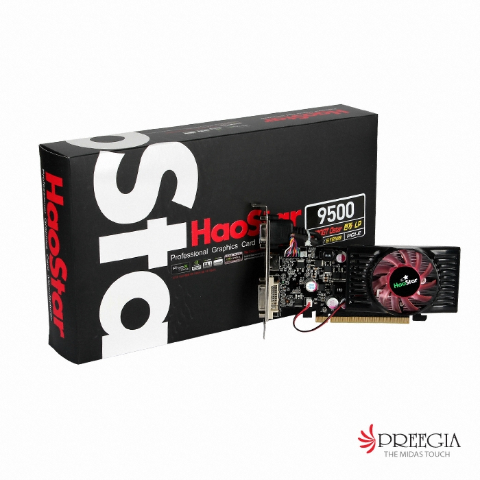 HAOSTAR 지포스 9500GT Ostar 번개 D2 512MB LP_이미지