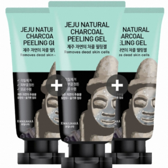 과일나라 제주 자연의 차콜 필링젤 120ml (3개)_이미지