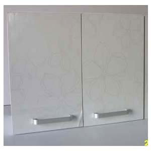 바리에테 유광 화이트 상부장 (60cm)