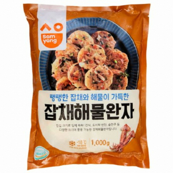 삼양식품 잡채 해물완자 1kg