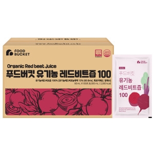 엠에스바이오텍 푸드버킷 유기농레드비트즙 실속형 100포_이미지