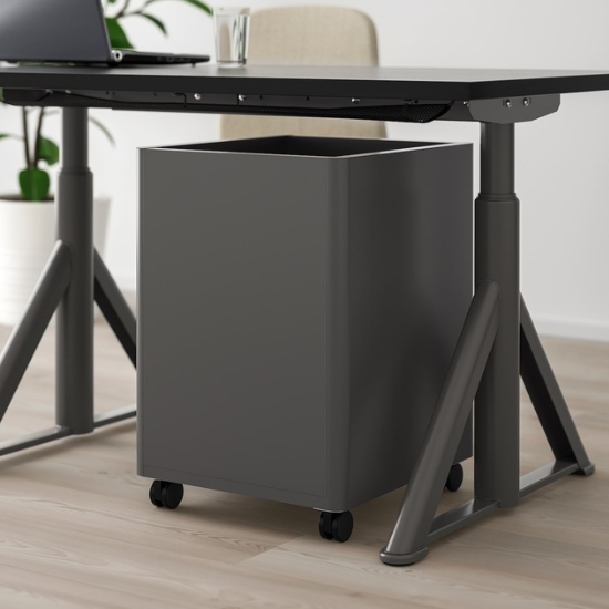 이케아 이도센 서랍장 2단 이동식 책상수납장_이미지