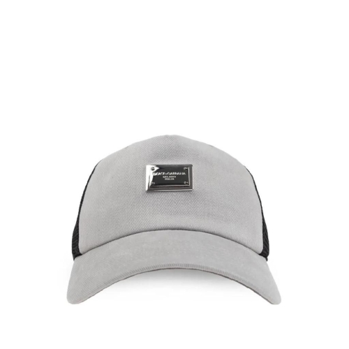 돌체앤가바나 메시 디테일 베이스볼 장식 GH736AGI993 T