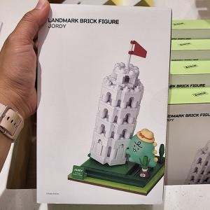 카카오프렌즈 브릭피규어 피사의사탑_죠르디