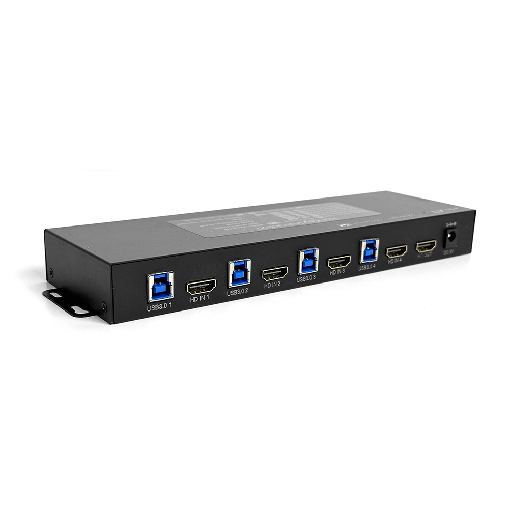 �������������ͽ� �ؽ�Ʈ 4��Ʈ USB HDMI KVM ����ġ (NEXT-7014KVM-KP)