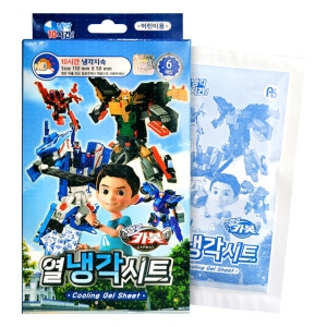 헬로카봇 열냉각시트 6매 해열시트 열내림시트 new