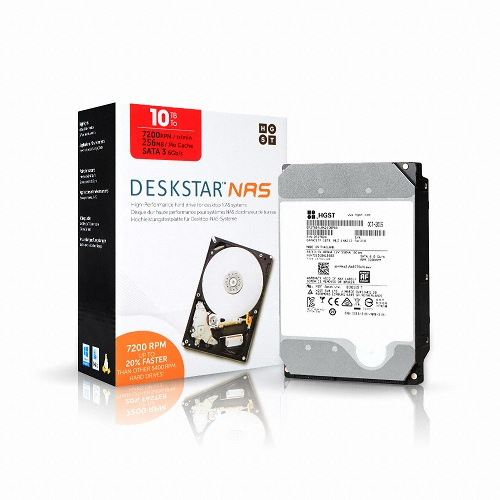 HGST Deskstar NAS ��Ű�� 7200/256M HDN721010ALE604