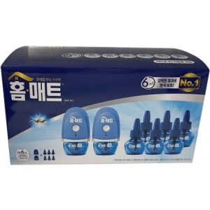 홈매트 모기약 훈증기 2개+리퀴드 리필 6개270이미지입니다. 누르면 해당 게시물로 새창이동합니다.