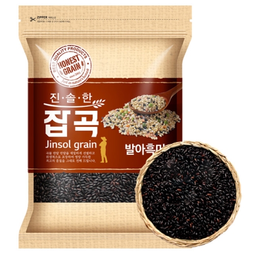 진솔그레인 발아흑미 2kg [1개]