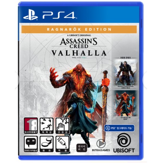 어쌔신 크리드: 발할라 라그나로크의 서막 한글판 PS4, 라그나로크에디션/패키지디스크_이미지