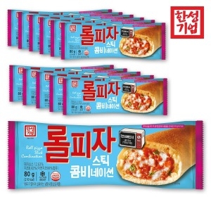 한성 한성 롤피자 스틱 콤비네이션 80g 12개 피자빵 만두