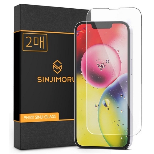 신지모루 아이폰14 신지글래스 2.5D 강화유리 액정보호필름 (액정 2매)_이미지