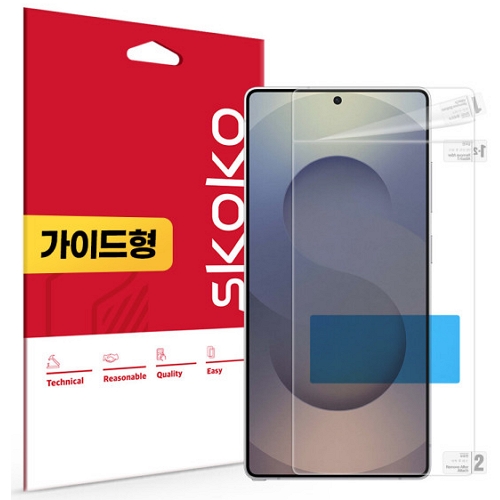 스코코 갤럭시S25 울트라 올레포빅 보호필름 (액정 2매)_이미지