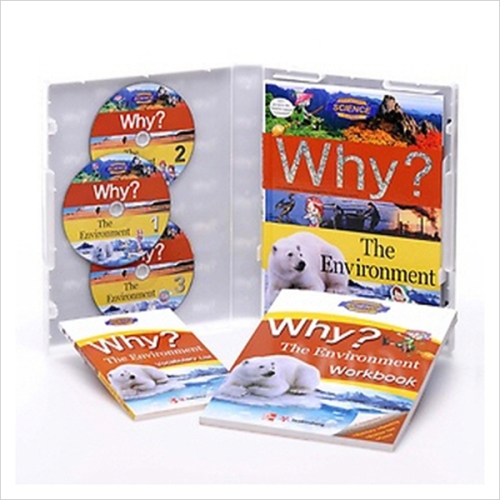예림당 WHY Environment 환경 세트 본책 + 워크북 + 단어장 Educational Science Comic 화진유통