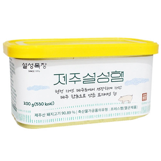 설성푸드 설성목장 제주 설성햄 200g (1개)_이미지