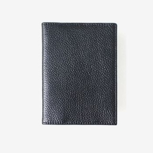 YBM298247케이스 지갑 수납 여권 여자 남자 가죽 -블랙 커플