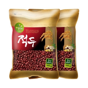 신선집중 국산 적두 1kg 500g+500g