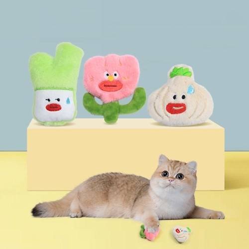 딩동펫 캐릭터 캣닢 소프트 인형 3종 세트_이미지
