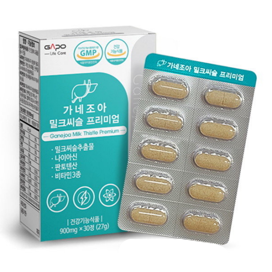 가포 가네조아 밀크씨슬 프리미엄 30정 (1개)