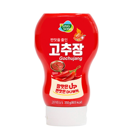 신송식품 짠맛을 줄인 고추장 튜브형 350g (1개)_이미지
