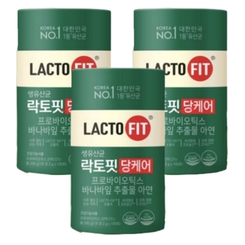 종근당건강 락토핏 당케어 2g 100포 (3개)_이미지