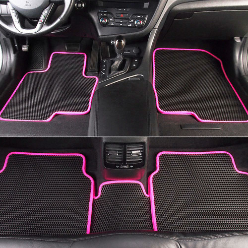 루젠 하니컴 이중매트 BMW 3시리즈 전용 (1열+2열)_이미지