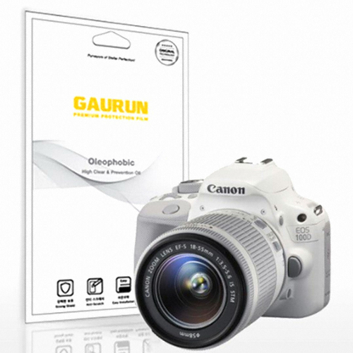 가우런 캐논 100D용 올레포빅 액정보호필름_이미지