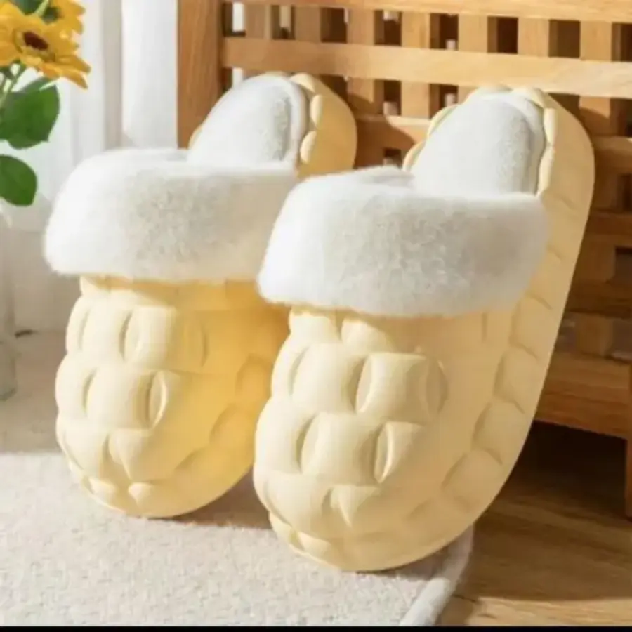 셀러허브 오노마 ONM 푹신한 EVA 윈터 사무실 방한용 따뜻 털실내화 논슬립 28470455