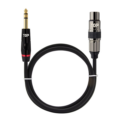 ž���ο���ġ�� HDTOP HT-TP ���� 5.5mm ���׷��� to XLR �� ���̺�