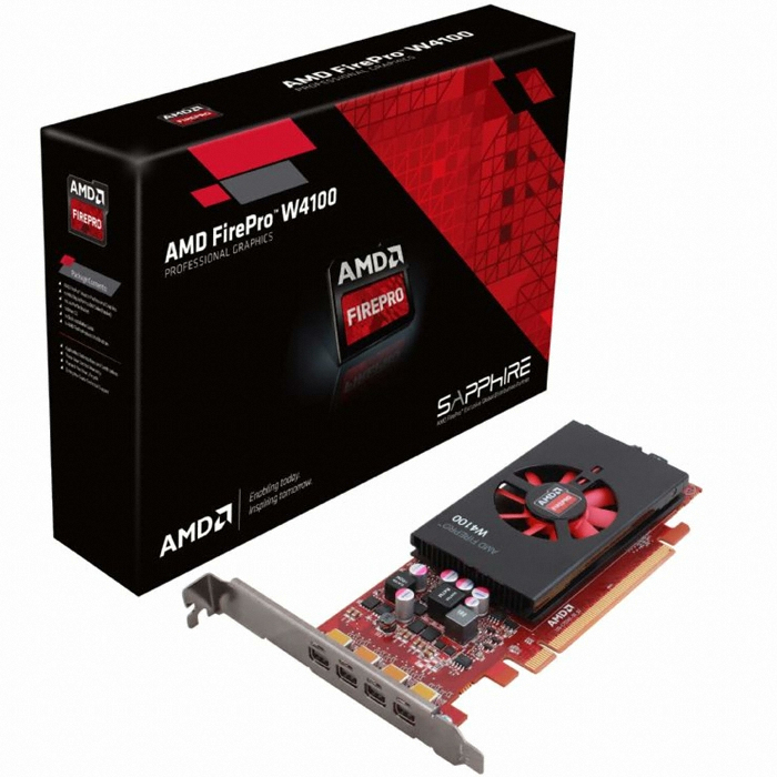 AMD FirePro W4100 D5 2GB ������