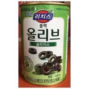 동서식품 리치스 블랙 올리브 홀 405g (4개)_이미지