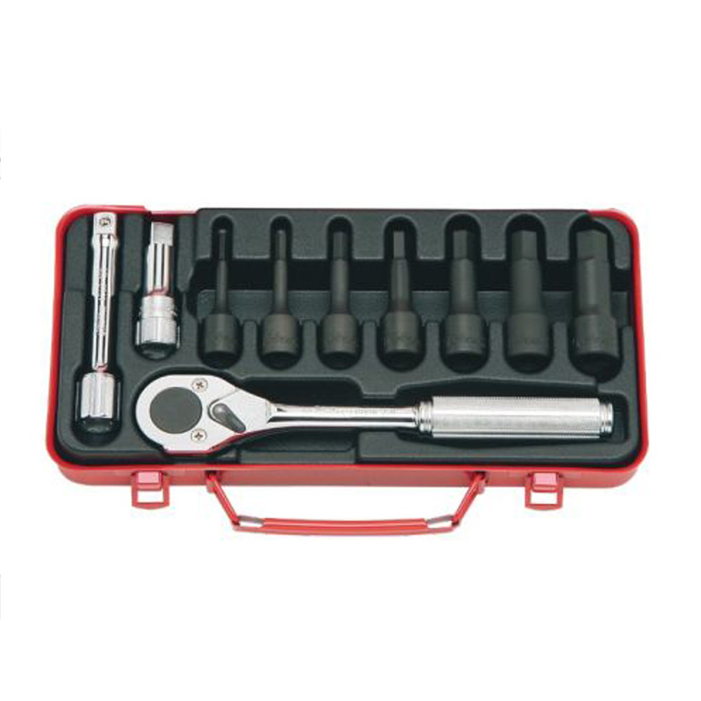 코켄 1/2인치 6각 비트소켓세트 4227M (10pcs)