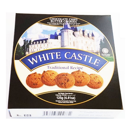 토르토 화이트캐슬 초콜릿칩 버터쿠키 125g (1개)_이미지