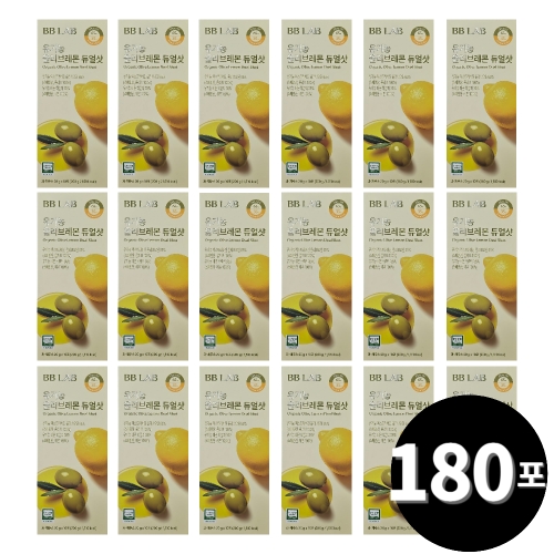 비비랩 유기농 올리브레몬 듀얼샷 200g(20gx10입) (18개)_이미지