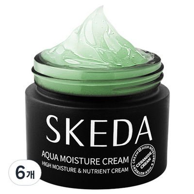 스케다 아쿠아 모이스처 크림 50ml (6개)_이미지