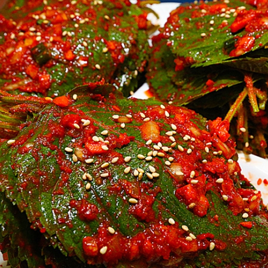 아이홈푸드 박기순의 남도김치 깻잎김치 2kg