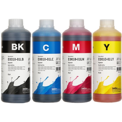 잉크테크 리필 E0010-01LB, E0010-01LC, E0010-01LM, E0010-01LY 4색 세트_이미지