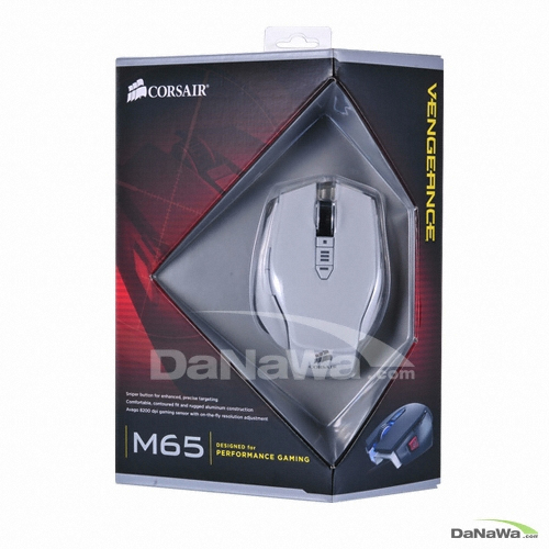 CORSAIR VENGEANCE M65 (Artic White)_이미지