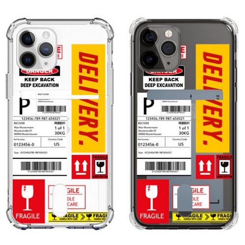 로펠 갤럭시S25 DHL 바코드 투명 카드 케이스_이미지