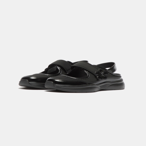 Flower mary-jane sneakers black DG4DS26022BLK