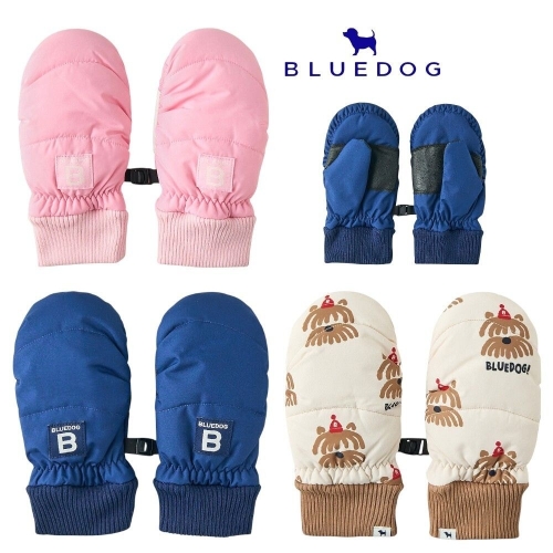 서양네트웍스 블루독 8-키즈 네이비 스노우B베이직패딩장갑 벙어리장갑 방한 기모 썰 세 초등 25C1985301