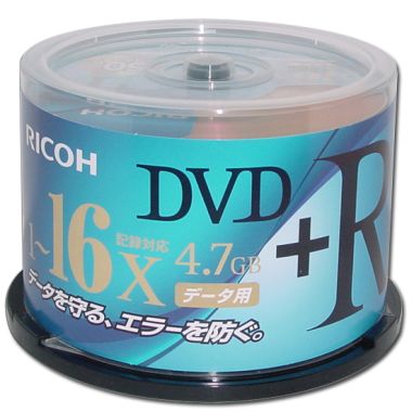 RICOH DVD+R 4.7GB 16x ���� 50��