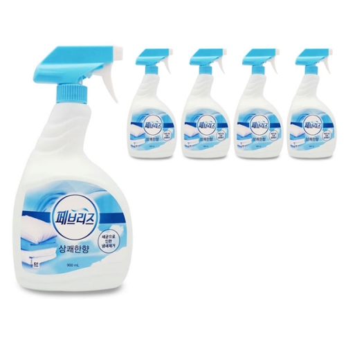페브리즈 강력탈취 상쾌한 향 900ml (5개)_이미지