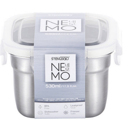 네모 정사각 5호 530ml