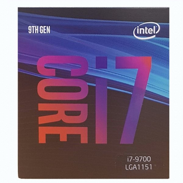 인텔 코어i7-9세대 9700 (커피레이크-R) (해외구매)