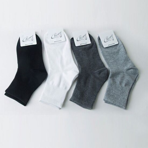 아동 고급 겨울 중목 패션 발목 정장 데일리 코마사면 무지 여성용 양말 삭스